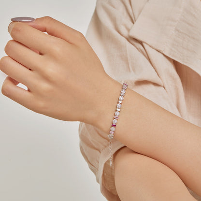 [Love's Uplift]Radiant Colorful Round Shape Daily Bracelet