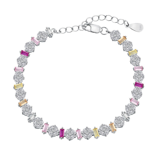 [Love's Uplift]Radiant Colorful Round Shape Daily Bracelet