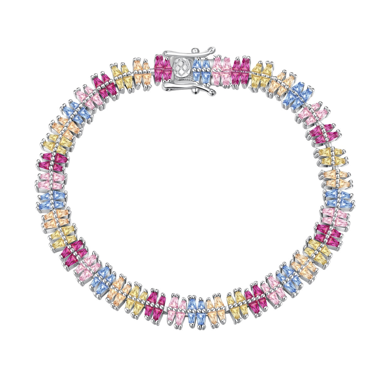 [Love's Uplift]Sparkling Exquisite Multi Cut Party Bracelet