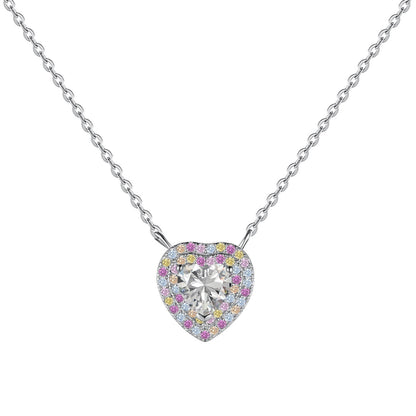 [Love's Uplift]Exquisite Heart Shape Necklace