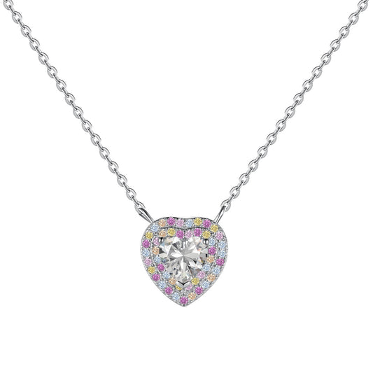 [Love's Uplift]Exquisite Heart Shape Necklace