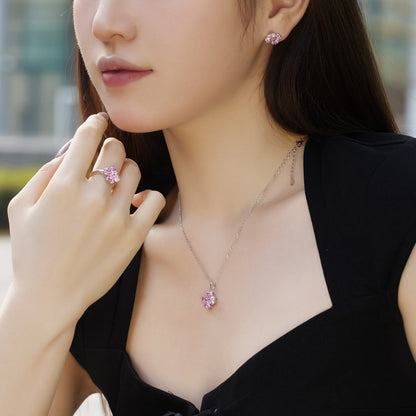 [Love's Uplift]Four-Leaf Clover Ball Earrings