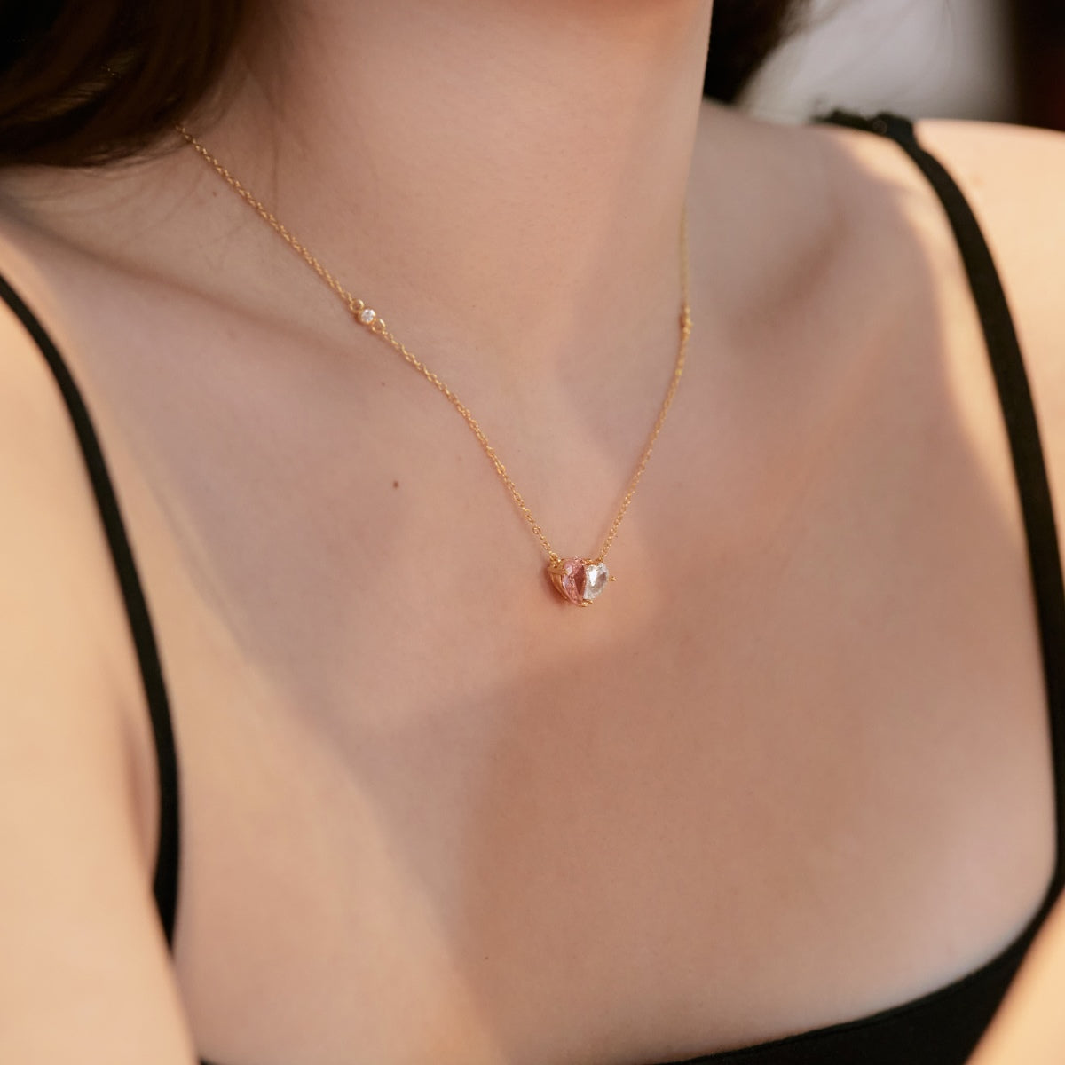 [Love's Uplift]Unique Heart Shape Necklace