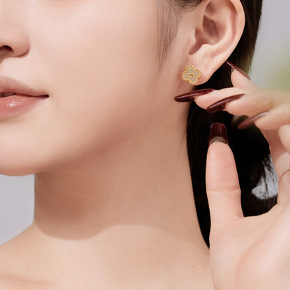 [Love's Uplift]Four Leaf Clover Fashion Earrings