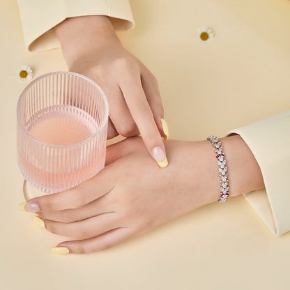 [Love's Uplift]Dainty Exquisite Flower Shape Daily Bracelet