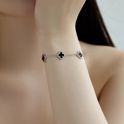 [Love's Uplift]Four-Leaf Clover Exquisite Bracelet