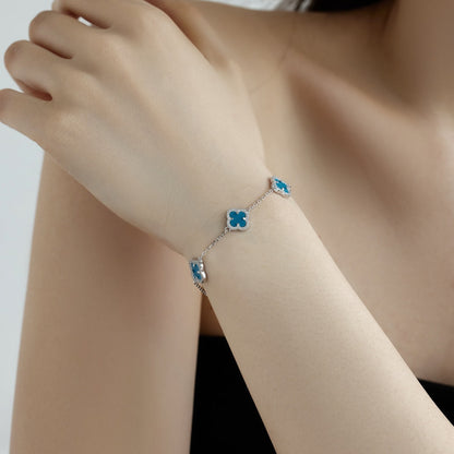 [Love's Uplift]Four-Leaf Clover Exquisite Bracelet
