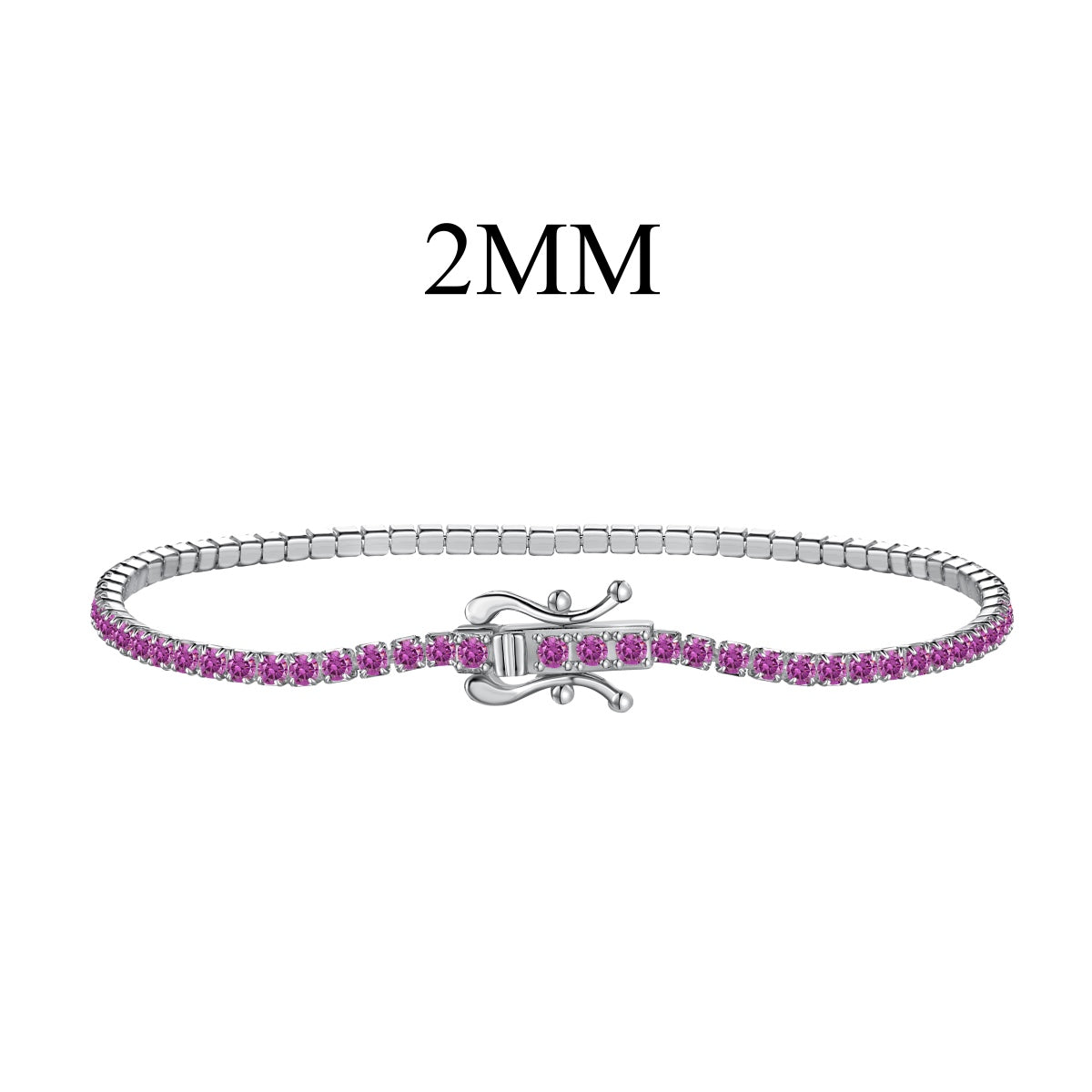 [Love's Uplift]Radiant Colorful Round Cut Party Bracelet