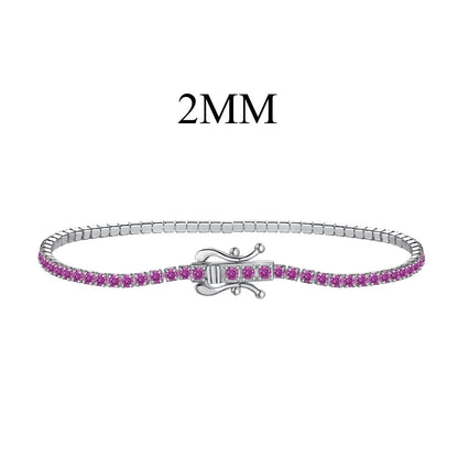 [Love's Uplift]Radiant Colorful Round Cut Party Bracelet