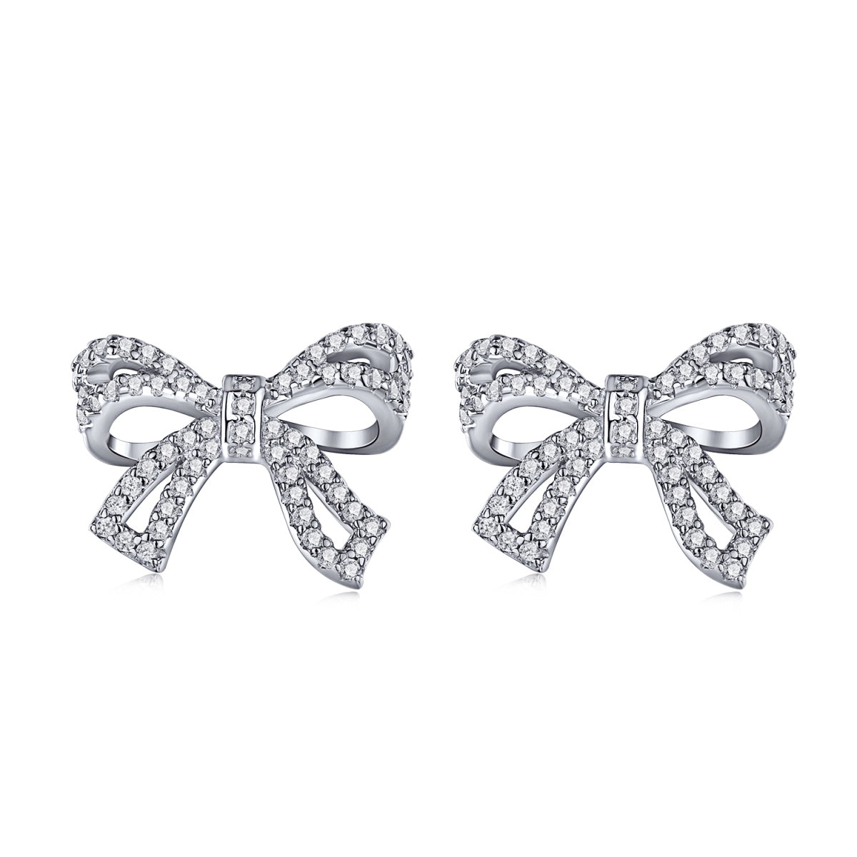 [Love's Uplift]Dainty Bow Shape Earrings