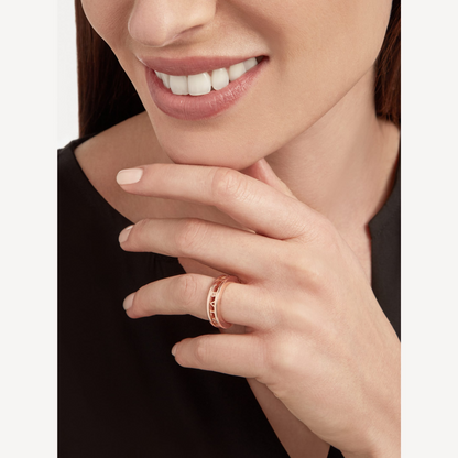 [Love's Uplift]ZERO 1 ONE-BAND WITH OPENWORK LOGO SPIRAL RING