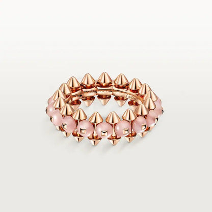 [Love's Uplift]CLASH 7.9MM AGATE CHALCEDONY RING