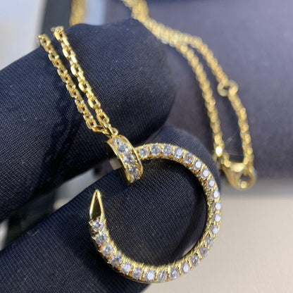 [Love's Uplift]JUSTE NECKLACE GOLD DIAMONDS