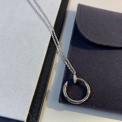 [Love's Uplift]JUSTE NECKLACE SILVER