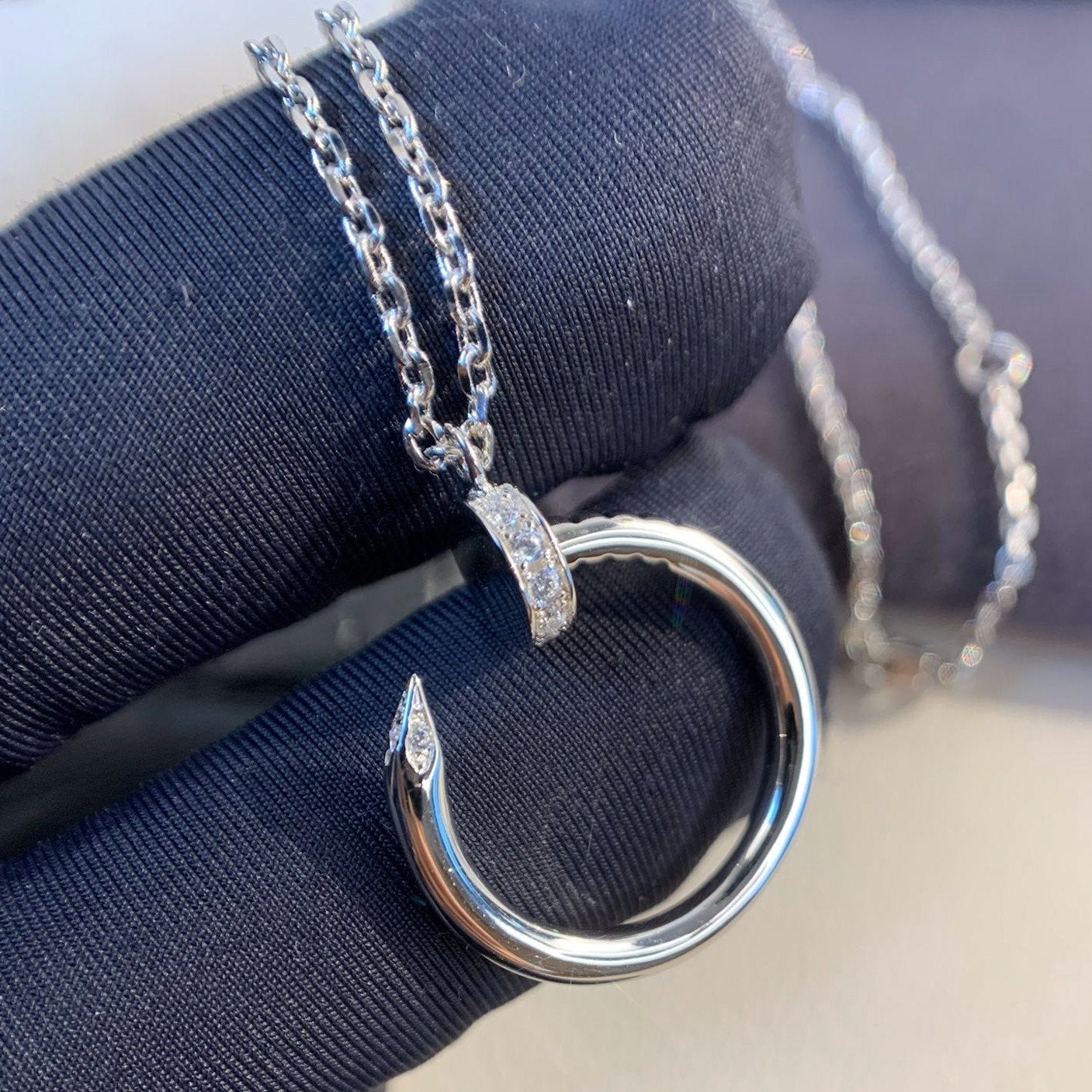 [Love's Uplift]JUSTE NECKLACE SILVER