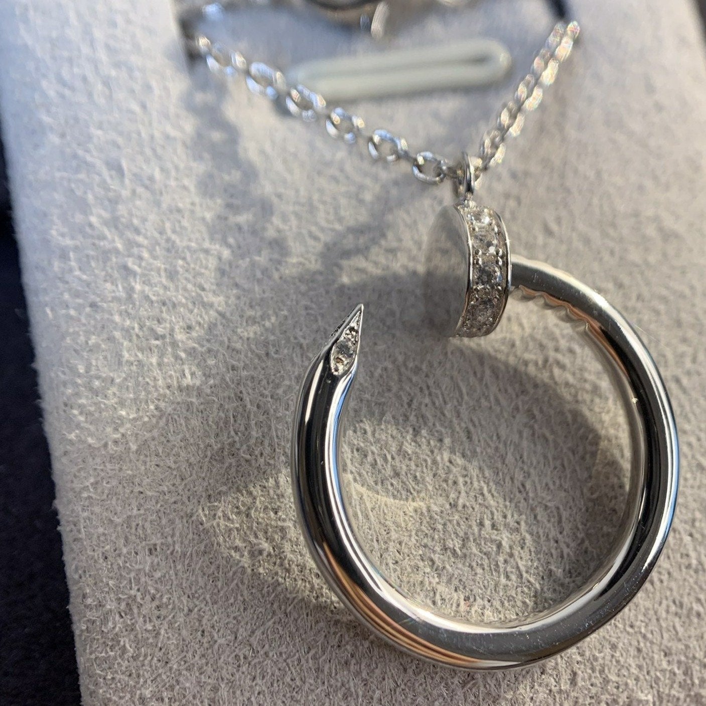 [Love's Uplift]JUSTE NECKLACE SILVER