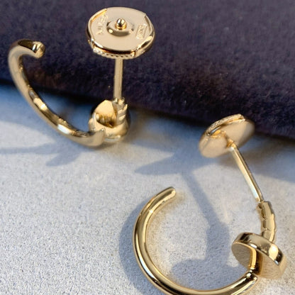 [Love's Uplift]JUSTE EARRINGS PINK GOLD