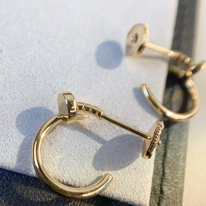 [Love's Uplift]JUSTE EARRINGS PINK GOLD