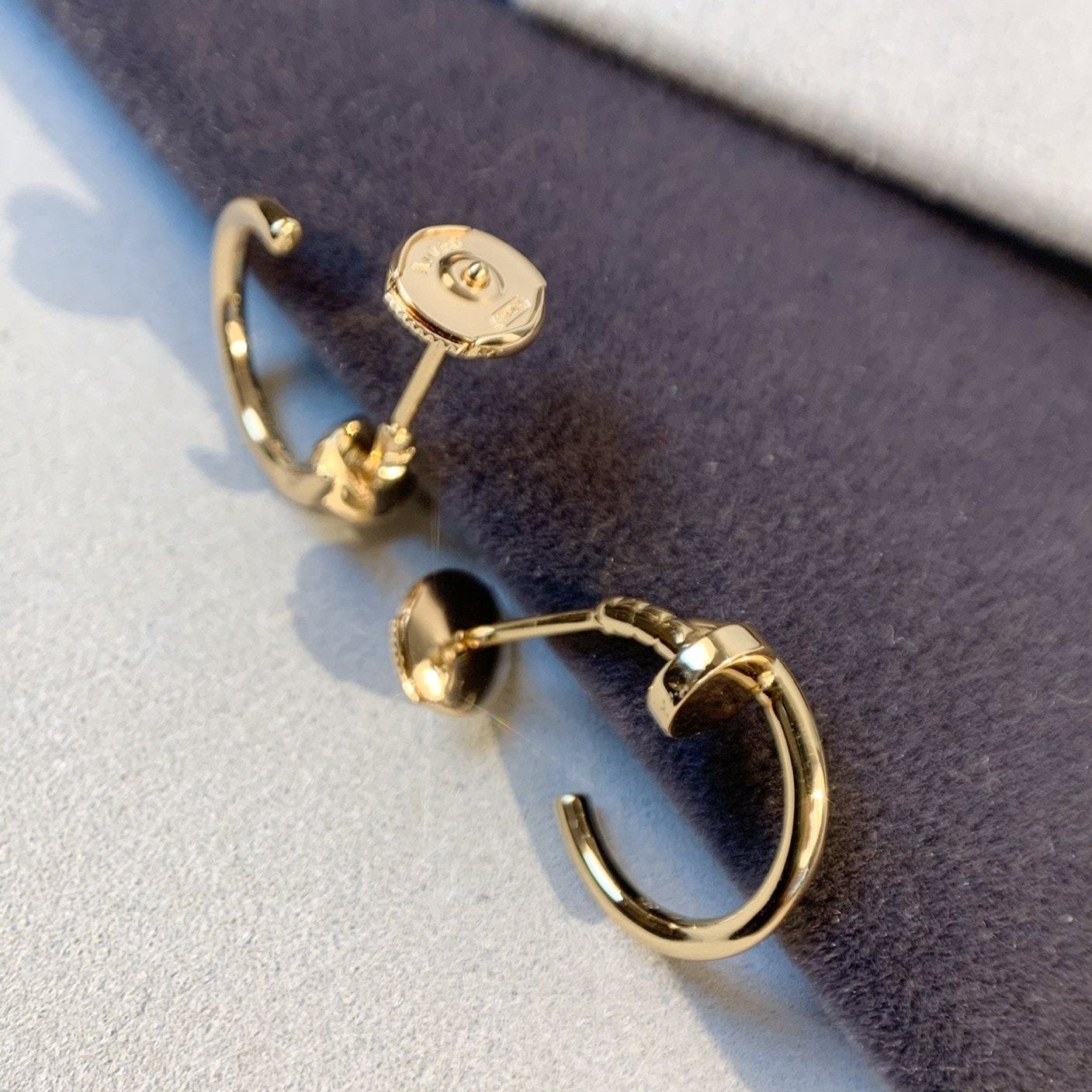 [Love's Uplift]JUSTE EARRINGS PINK GOLD