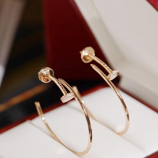 [Love's Uplift]JUSTE EARRINGS DIAMONDS 1.8MM