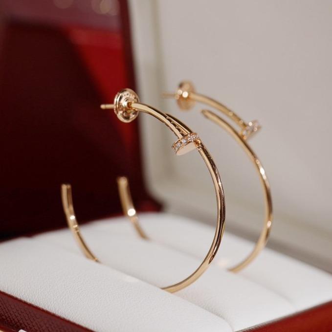 [Love's Uplift]JUSTE EARRINGS DIAMONDS 1.8MM