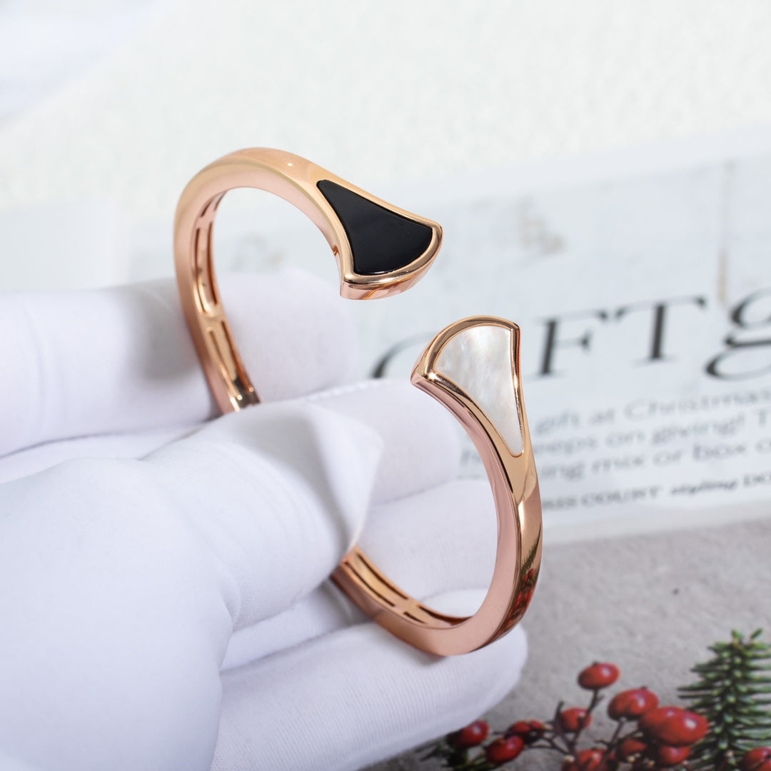 [Love's Uplift]DREAM BRACELET OPEN PINK GOLD MOP