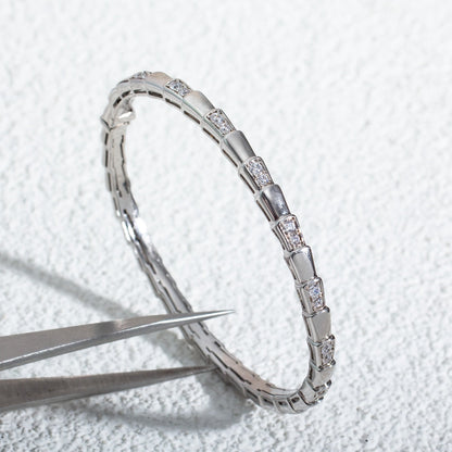 [Love's Uplift]SERPENTI BRACELET SILVER DIAMOND