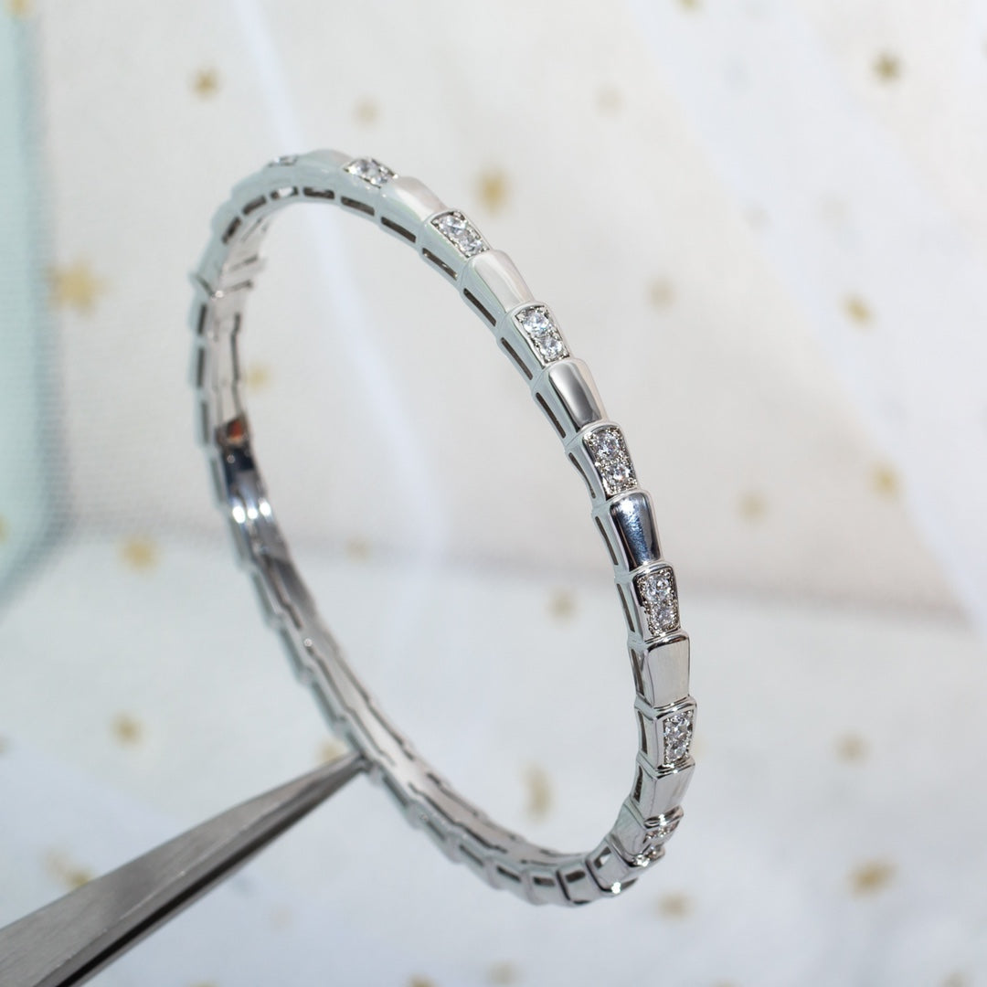 [Love's Uplift]SERPENTI BRACELET SILVER DIAMOND