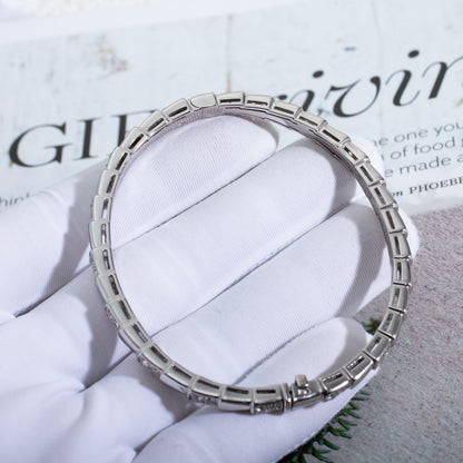 [Love's Uplift]SERPENTI BRACELET SILVER DIAMOND