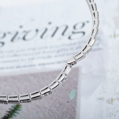 [Love's Uplift]SERPENTI BRACELET SILVER DIAMOND