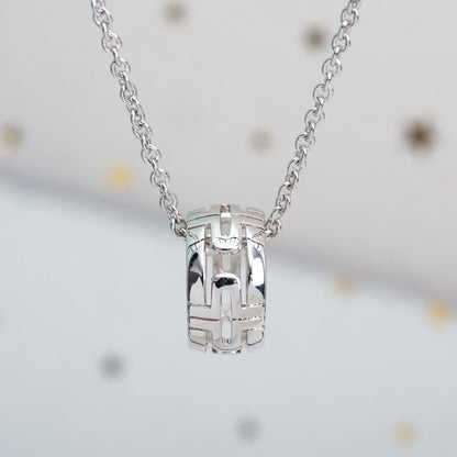 [Love's Uplift]PARENTESI NECKLACE SILVER
