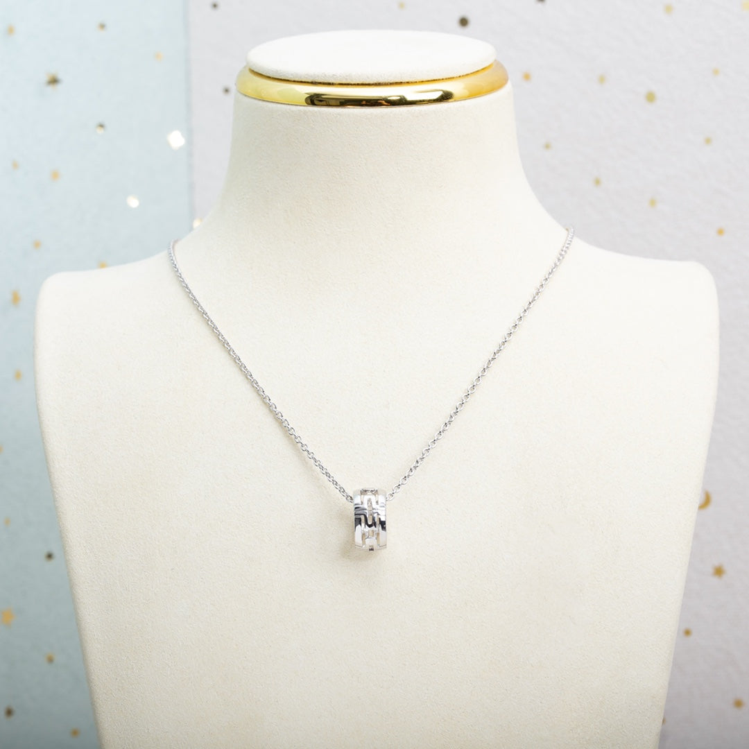 [Love's Uplift]PARENTESI NECKLACE SILVER