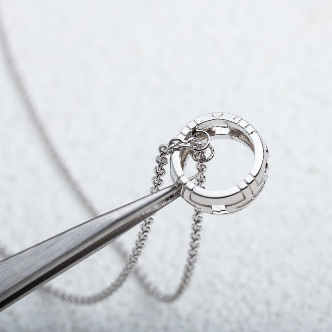 [Love's Uplift]PARENTESI NECKLACE SILVER