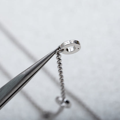 [Love's Uplift]PARENTESI NECKLACE SILVER
