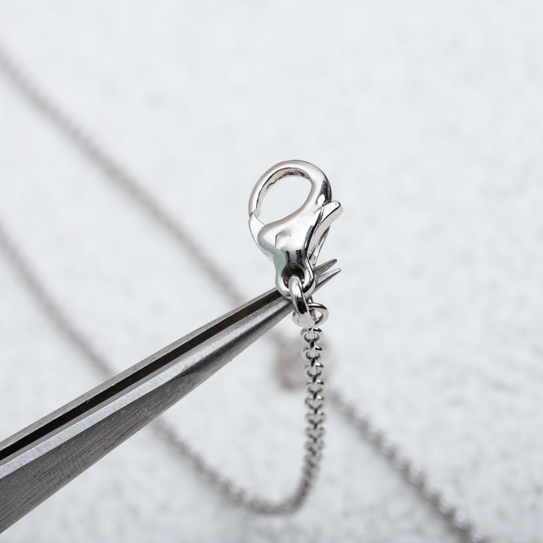 [Love's Uplift]PARENTESI NECKLACE SILVER