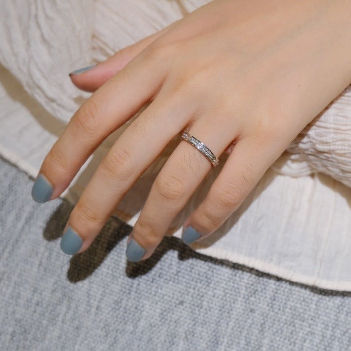 [Love's Uplift]LOVE RING 2.65MM DIAMOND