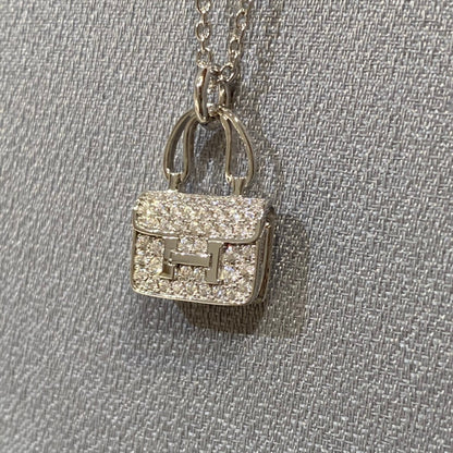 [Love's Uplift]CONSTANCE PEDANT DIAMOND NECKLACE