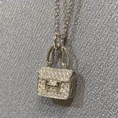 [Love's Uplift]CONSTANCE PEDANT DIAMOND NECKLACE