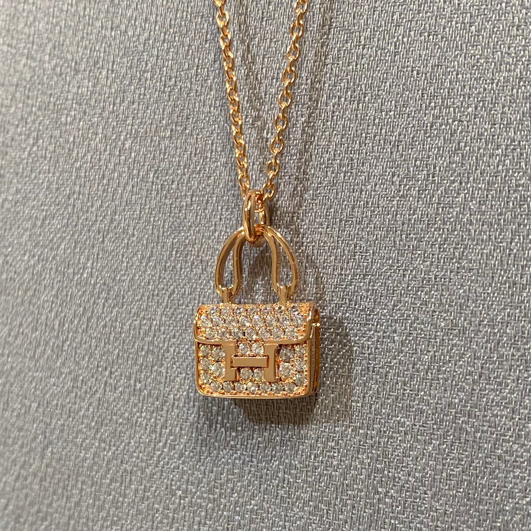 [Love's Uplift]CONSTANCE PEDANT DIAMOND NECKLACE