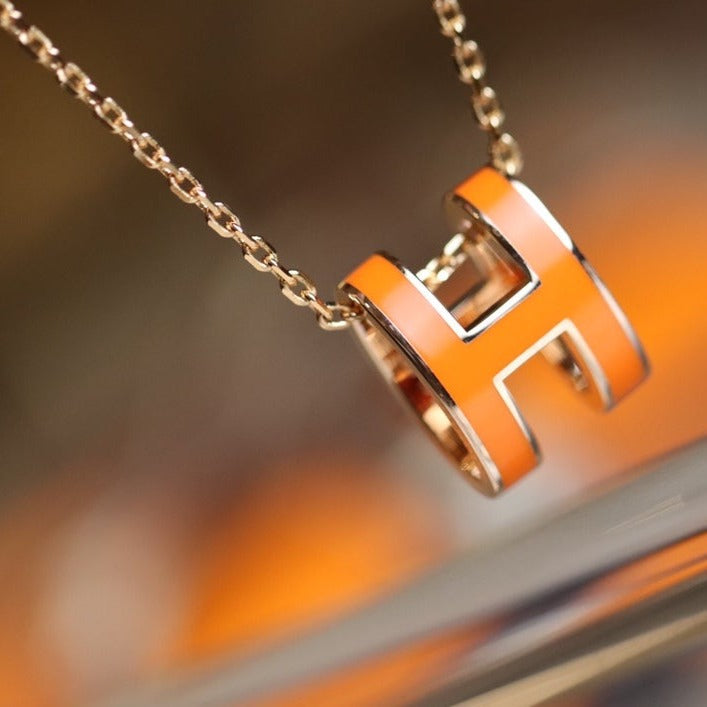 [Love's Uplift]POP H PEDANT PINK GOLD