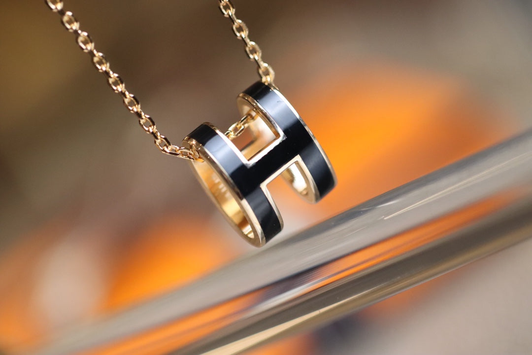 [Love's Uplift]POP H PEDANT PINK GOLD