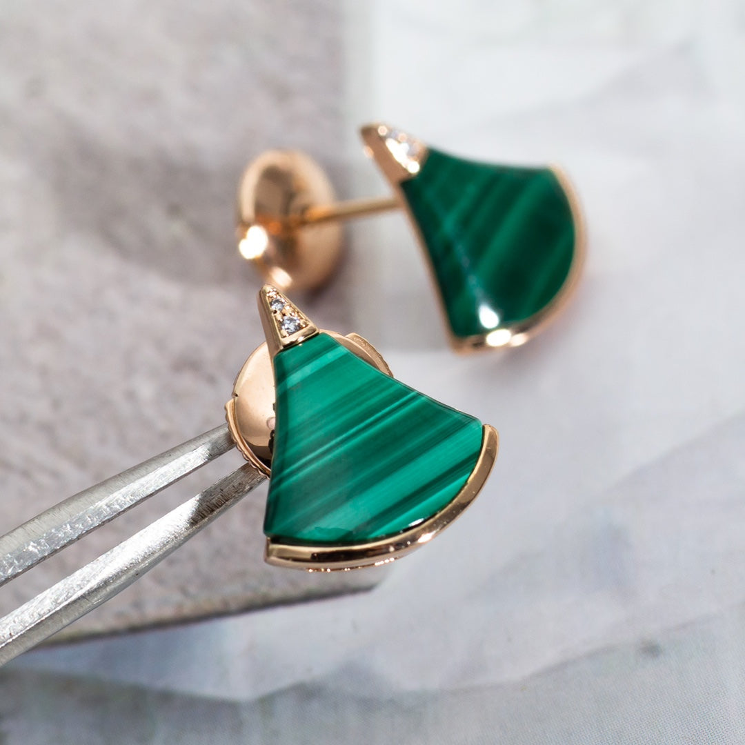 [Love's Uplift]DIVAS DREAM EARRINGS PINK GOLD