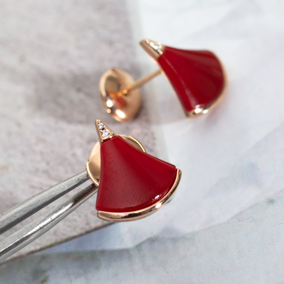 [Love's Uplift]DIVAS DREAM EARRINGS PINK GOLD