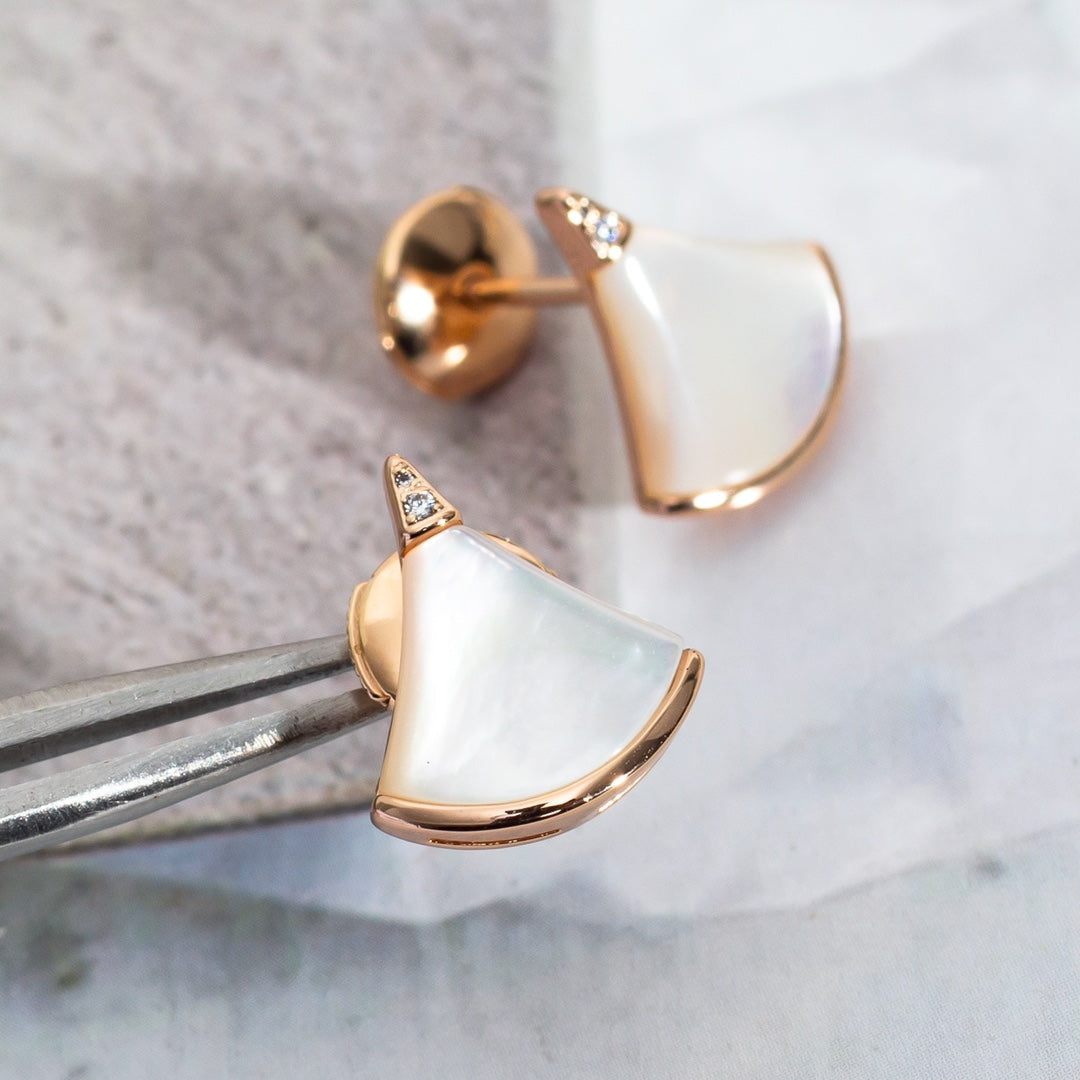 [Love's Uplift]DIVAS DREAM EARRINGS PINK GOLD
