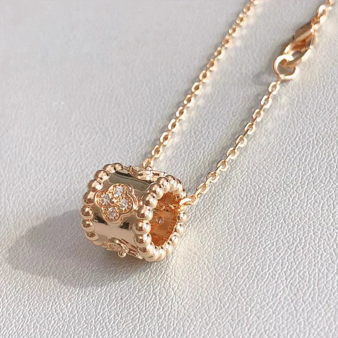 [Love's Uplift]PERLEE PEDANT NECKLACE GOLD / ROSE GOLD