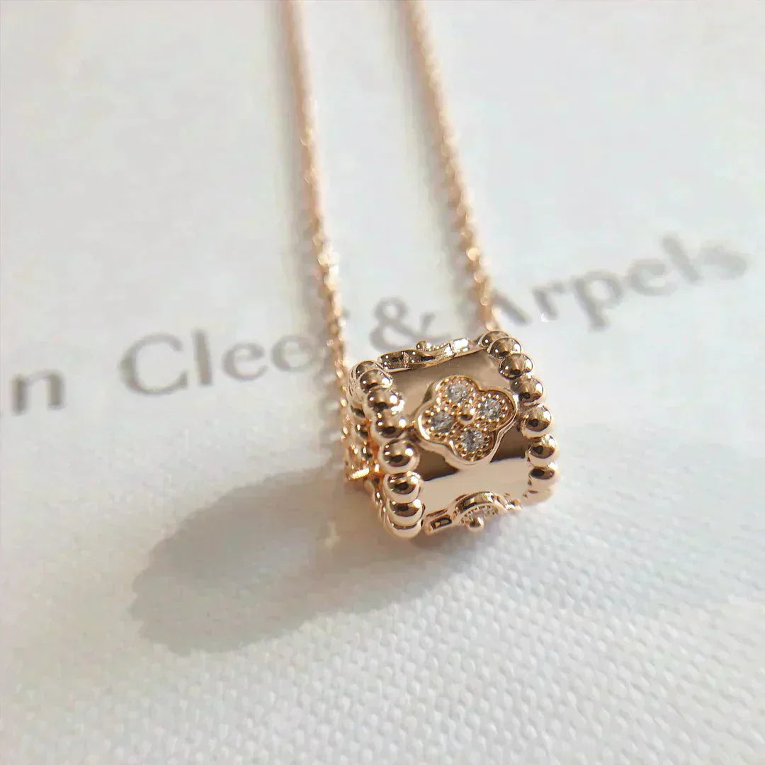 [Love's Uplift]PERLEE PEDANT NECKLACE GOLD / ROSE GOLD