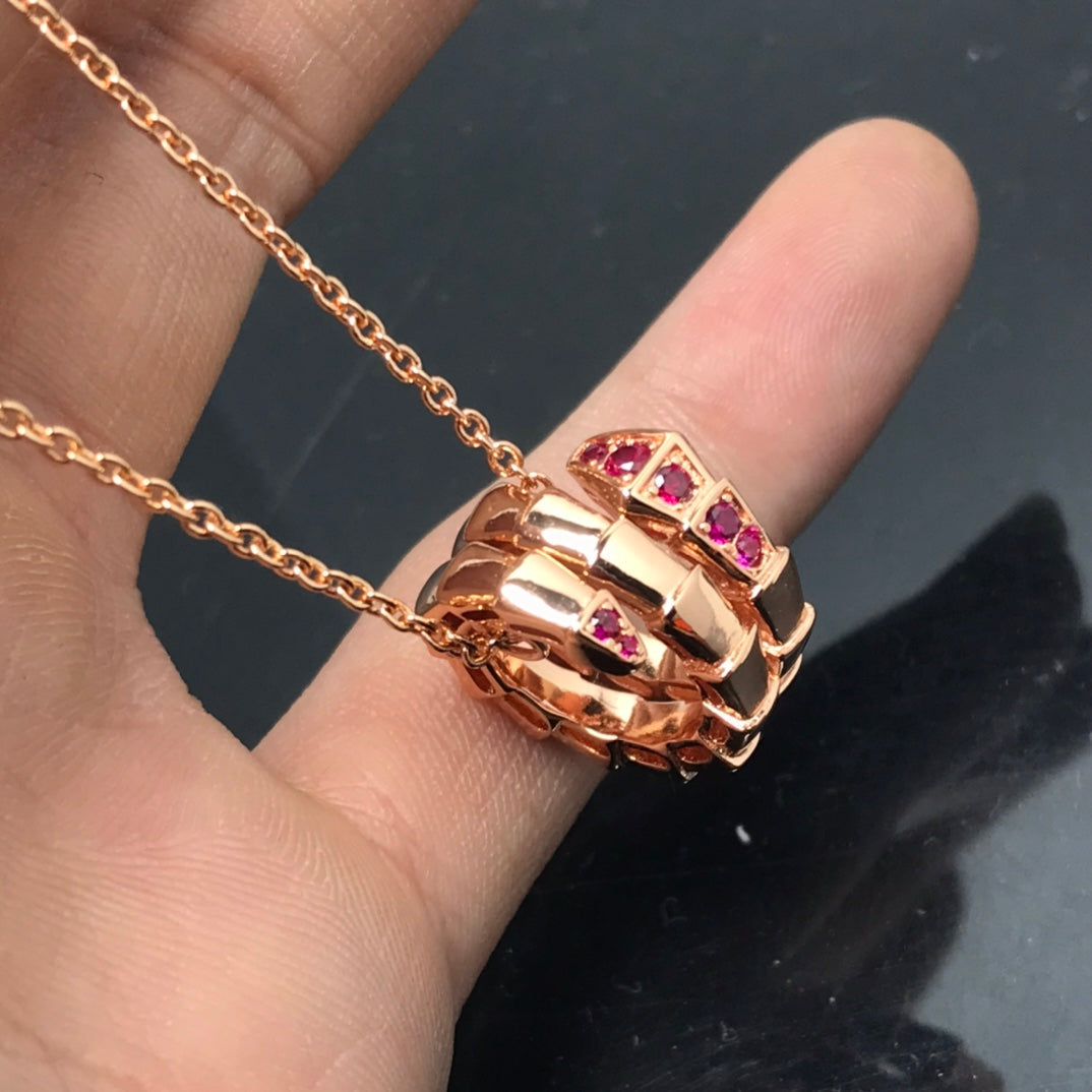 [Love's Uplift]SERPENTI PEDANT NECKLACE