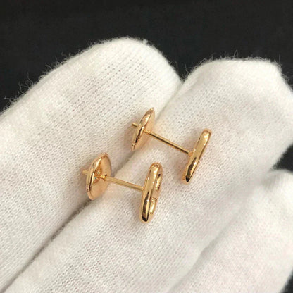 [Love's Uplift]CHAINE SMALL EARRINGS GOLD AND SILVER