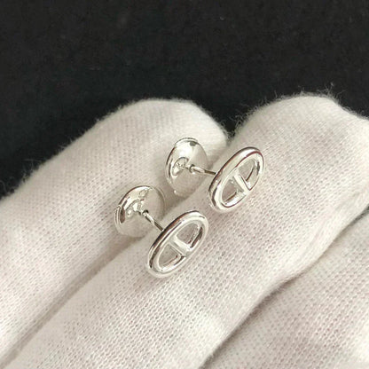 [Love's Uplift]CHAINE SMALL EARRINGS GOLD AND SILVER