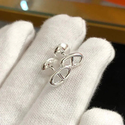 [Love's Uplift]CHAINE SMALL EARRINGS GOLD AND SILVER